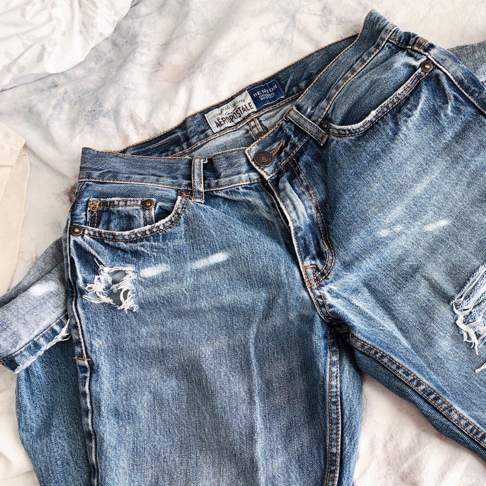 Handmade Aeropostale Boyfriend Jeans